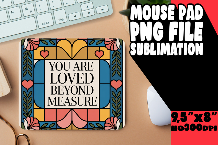 Cozy Mouse Mat Design Magic, Religious
