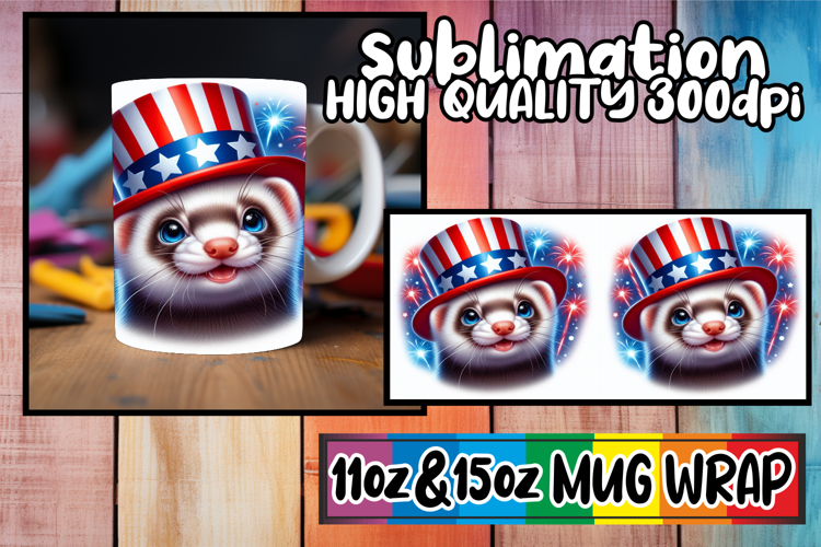 American Flag Clipart Image 12