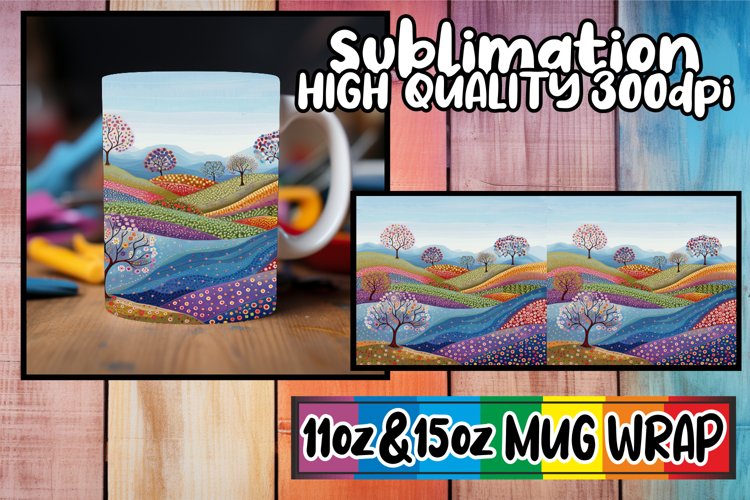 Sublimation Mug Wraps