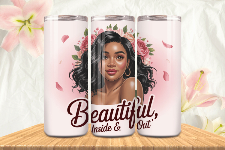 Black Girl Magic Black Woman Positive mind 20oz Tumbler wrap
