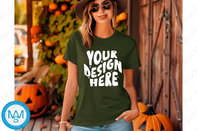 White Tshirt Mockup Image 5