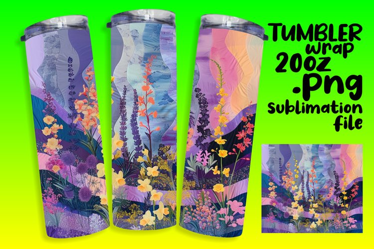 Abstract Colorful Tumbler Sleeve