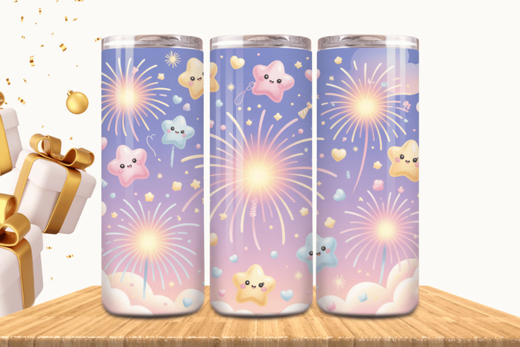 20 Oz Sublimation Tumbler Wrap Image 20