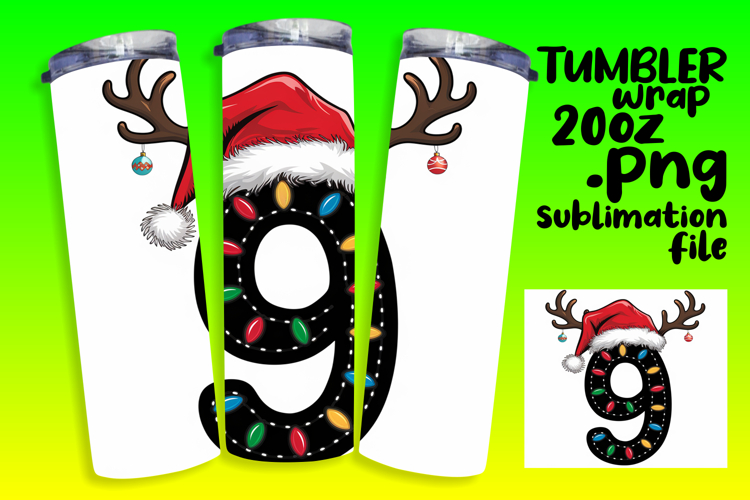 PLAYFUL 20oz Tumbler Design for Customization , Christmas
