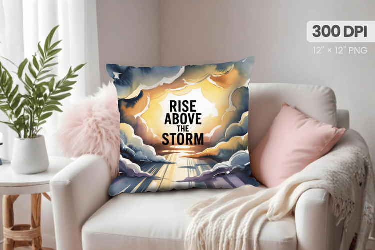 Inspirational Quotes Pillow PNG Motivational PNG Sublimation