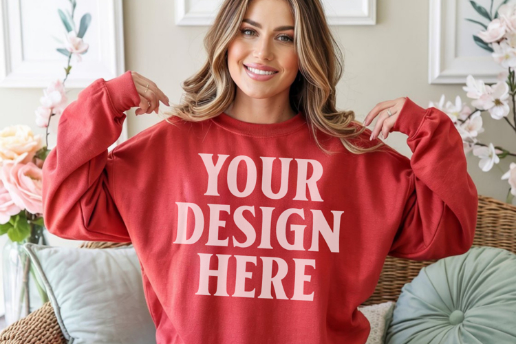 Sweatsuit Mockup Image 21