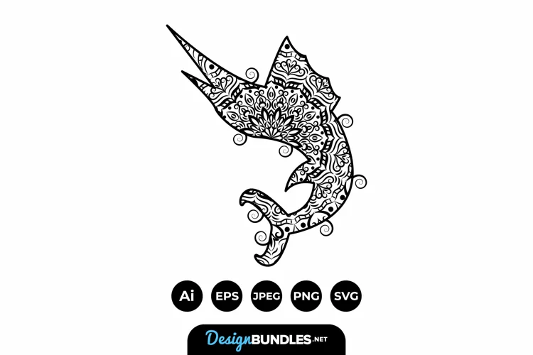 Sailfish Mandalas