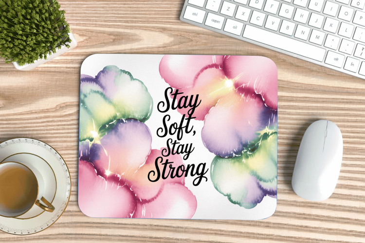 Inspirational Quotes Mouse Pad, Motivational PNG Sublimation