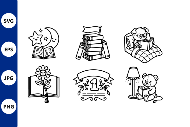 Bedtime vector illustration for kids
