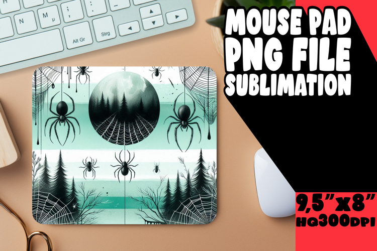 UNIQUE MOUSE MAT INSPIRATIONAL MAGIC, Halloween