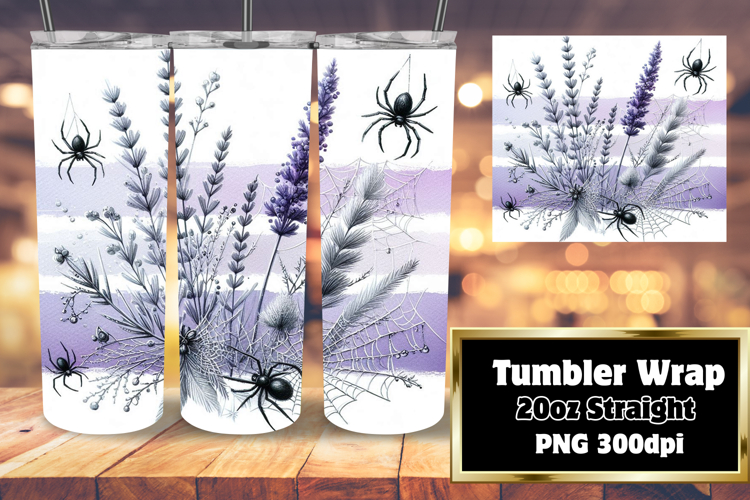 20oz Tumbler Artwork for Sublimation , Halloween