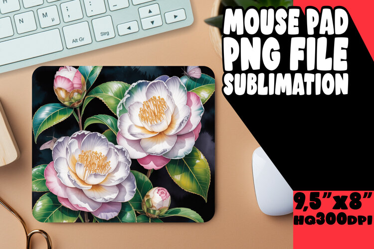 BLISSFUL DESK PAD GIFT MAGIC, Flowers example image 1