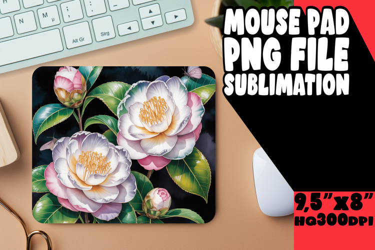 BLISSFUL DESK PAD GIFT MAGIC, Flowers