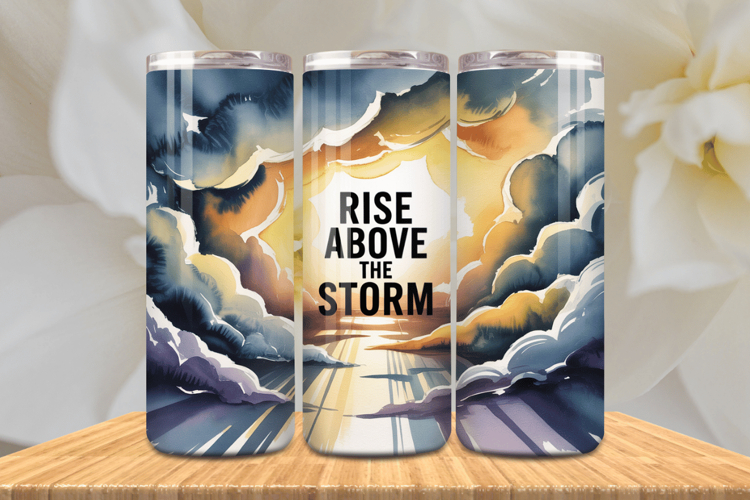 Positive Affirmations 20oz Tumbler wrap Inspirational Quotes