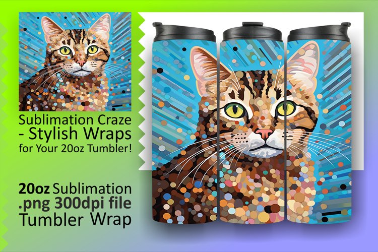 Tumbler Adventures with Cats: Sublimation Joy