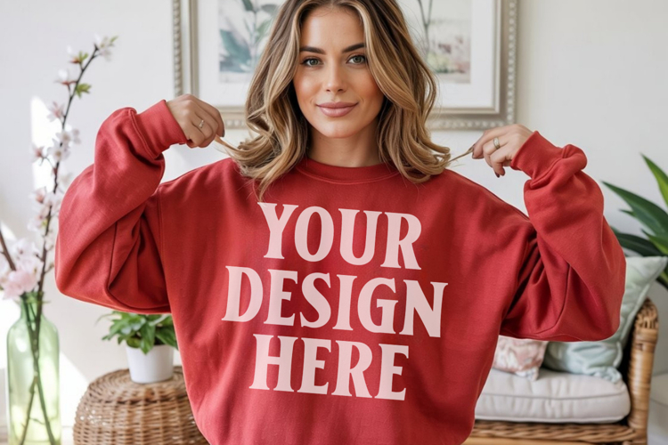 Sweatsuit Mockup Image 24