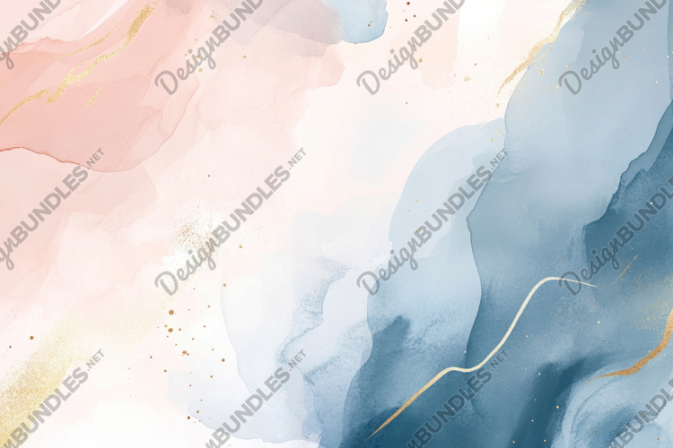 Pink And Gold Background Image 3
