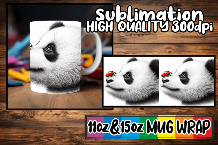 Radiant evenings 11oz 15oz sublimation wrap, Cute Animals