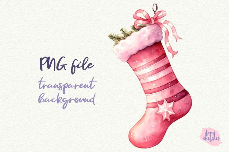 Christmas Stocking Png Image 12