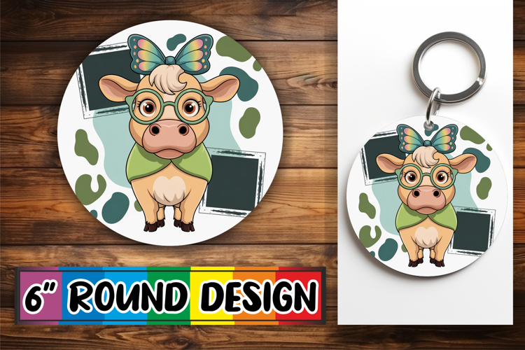 Cow Sublimation Designs Image 16