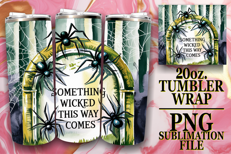 Halloween Tumbler Wrap Image 9