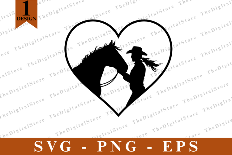Horse Heart Svg Image 23