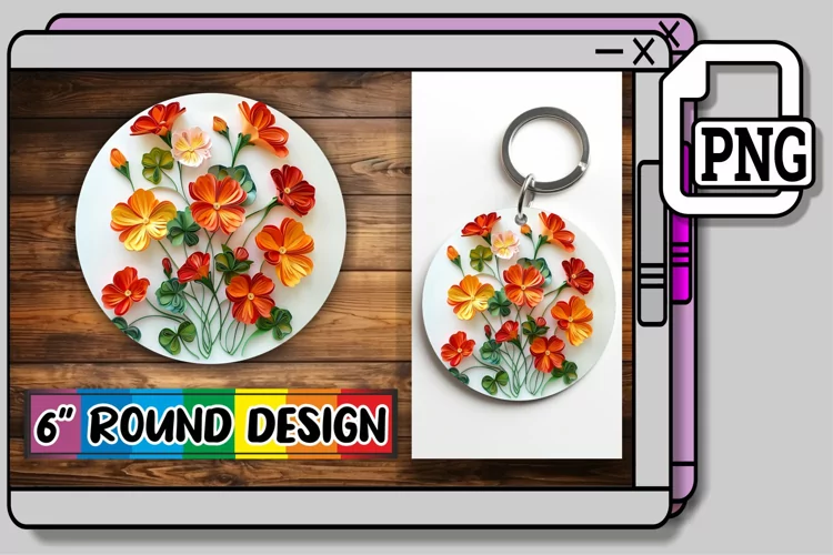 Elegant Petal Sublimation