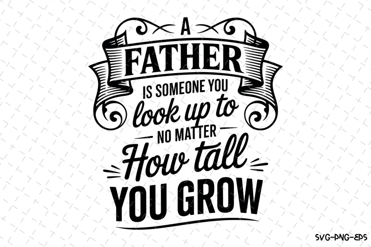 Fathers Day Silhouette Image 2