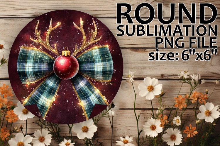 Christmas Bow Clipart Image 12