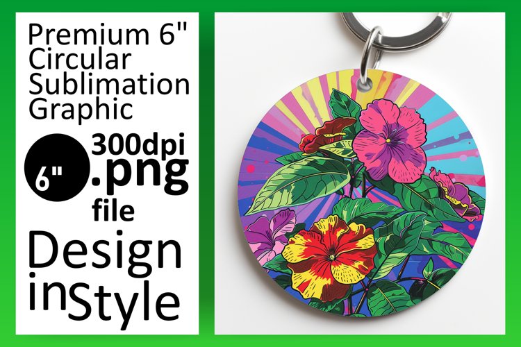 Dynamic Pop Art Circle/Round Design Graphics