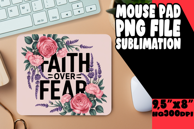 VIBRANT desk MAT PNG Inspiration, Religious example image 1