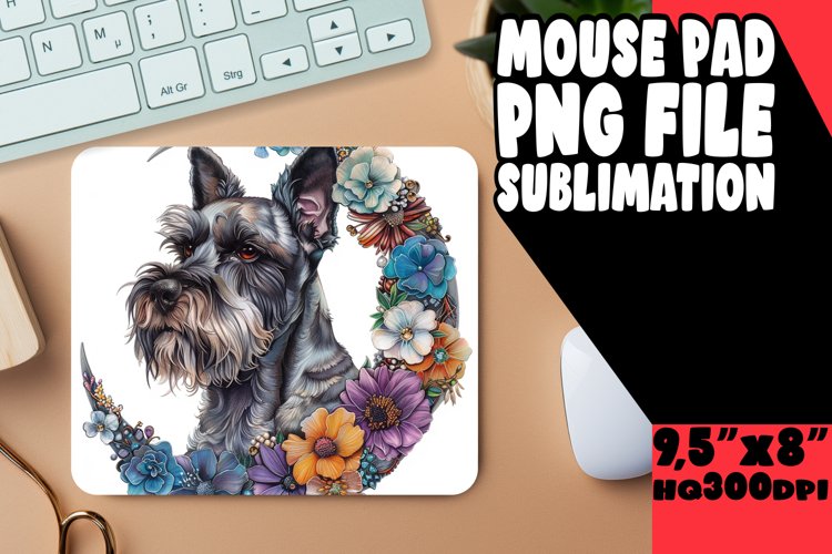 Color Splash Canines Cove: Sublimation Mouse Pads