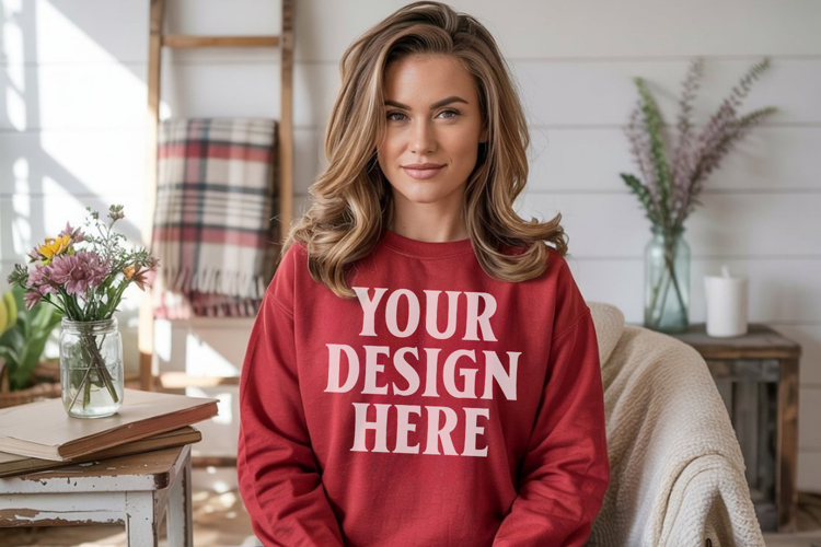 Sweatsuit Mockup Image 22