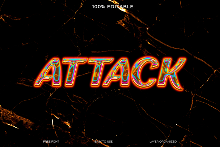 Metal Text Effect Image 9