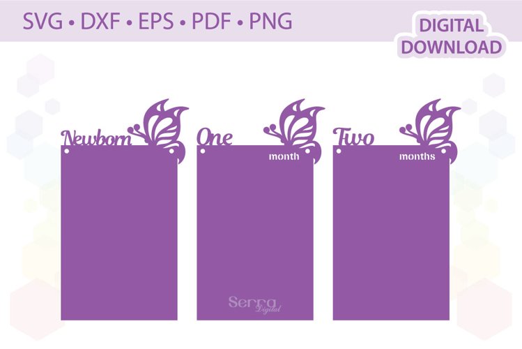 Download First Birthday Photo Banner Svg Eps Dxf Pdf Png 507906 Paper Cutting Design Bundles
