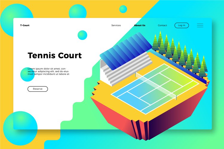 Tennis Background Image 17