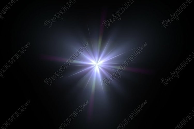 Colorful light glow - high resolution 100 Megapixel example image 1