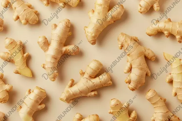 Ginger Background Wallpaper