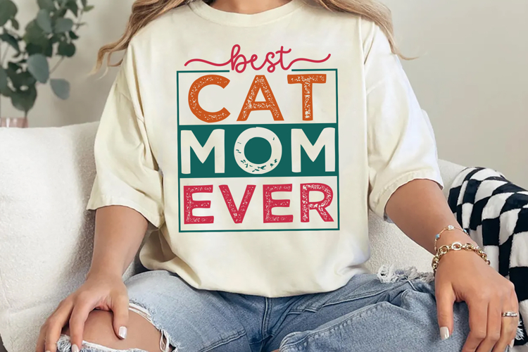 Best Cat Mom Ever Svg Cut Files Creative Art