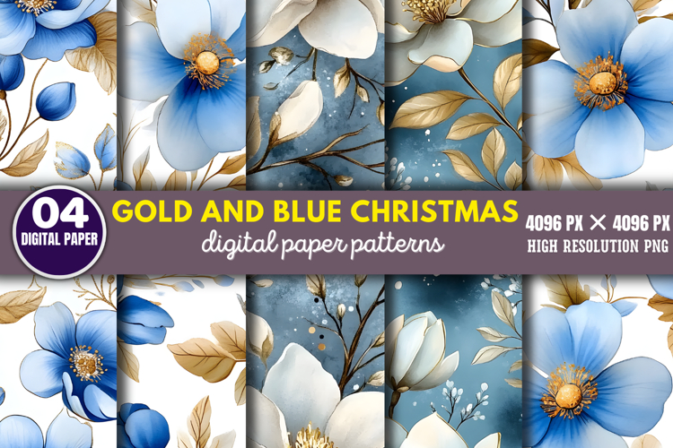 Gold Christmas Background Image 10