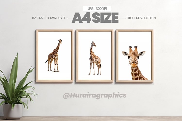 Animal Wall Art - 03 Variations example image 1