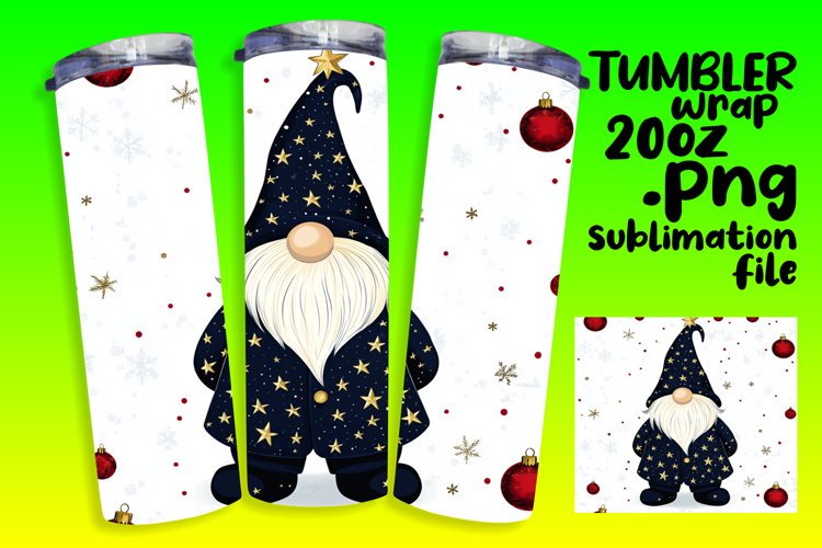 Christmas Tumbler Wrap Image 12