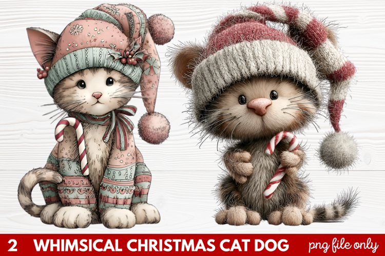 Christmas Dog Clipart Image 21