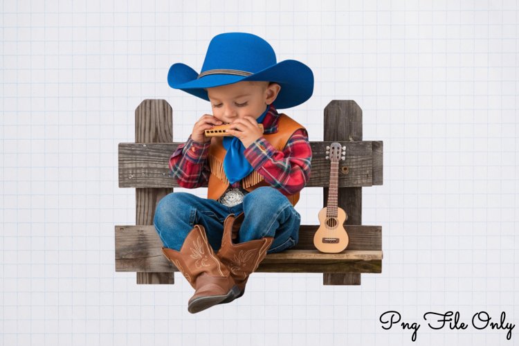 Little Cowboy Clipart PNG