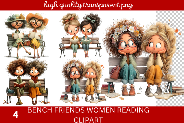 Book Club Clipart Image 6
