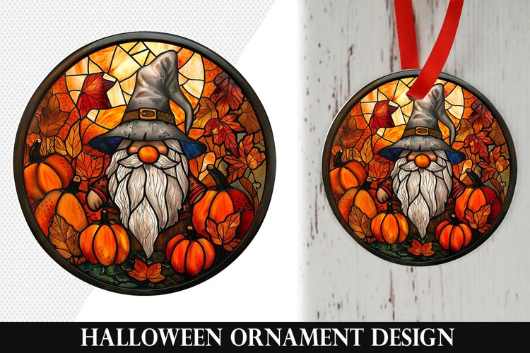 Halloween Gnome Ornament - Halloween PNG Design