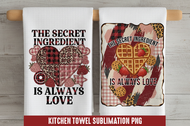 The secret - Kitchen Towel Sublimation, Kitchen Towel