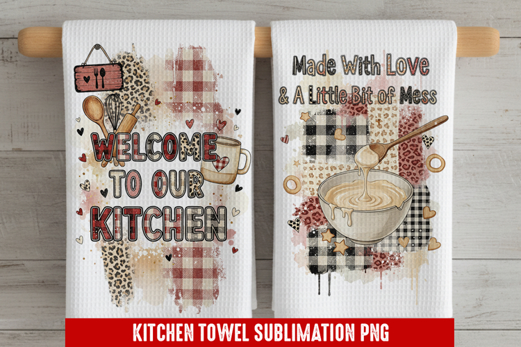 Welcome to our - Kitchen Towel Sublimation, Kitchen Towel