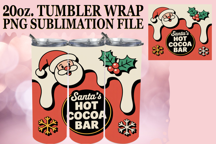 Christmas Tumbler Wrap Image 14