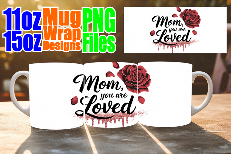 Vibrant adventures sublimation print wrap, Mother's Day